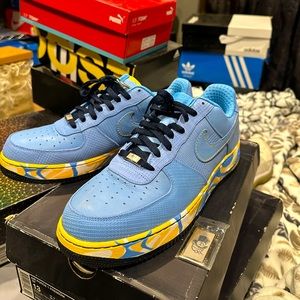 Nike - Air Force 1 Premium '07 'London'  University Blue/Varsity Maize size 13